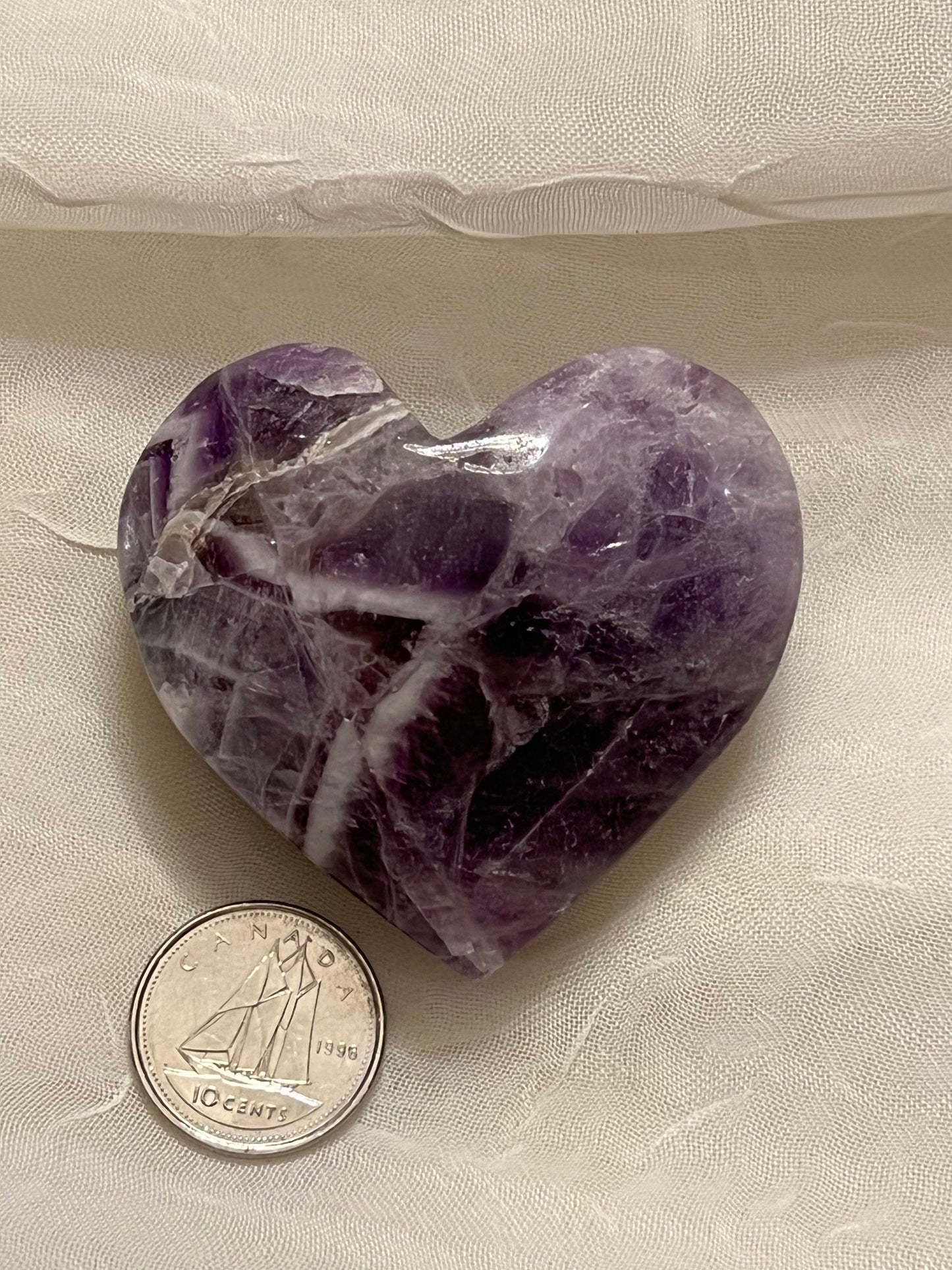 Amethyst Heart