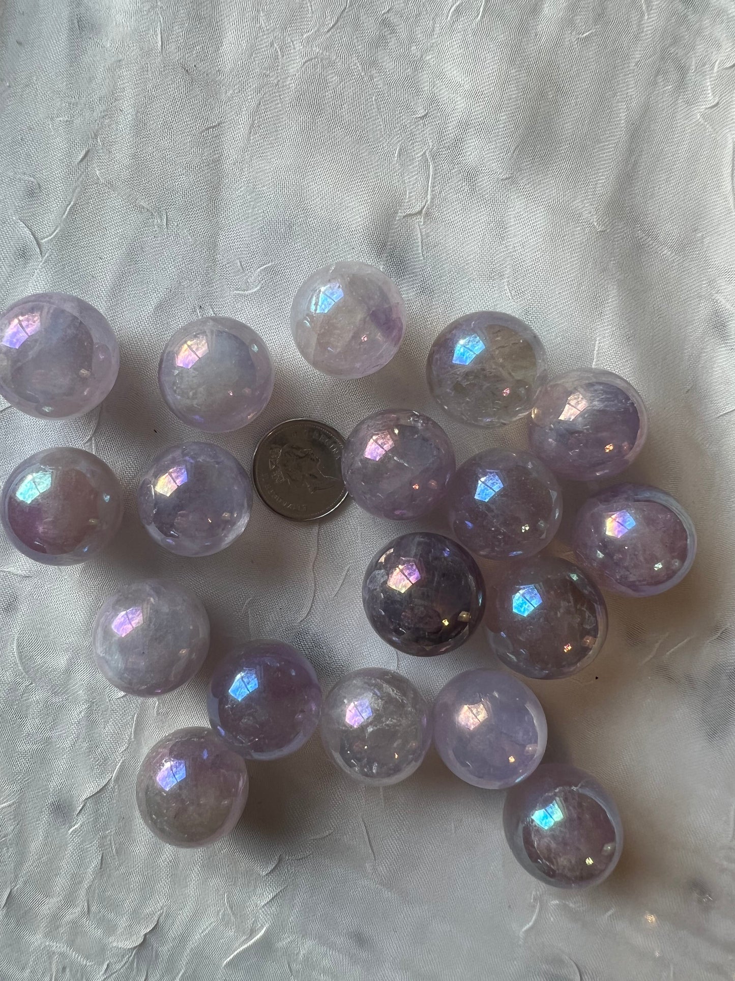 Angel Aura Amethyst Mini Sphere