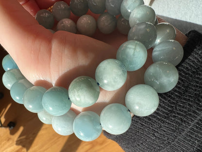 Aquamarine Bracelet 11mm