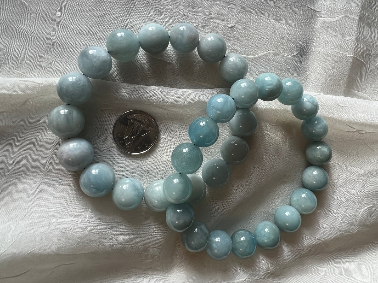 Aquamarine Bracelet 11mm