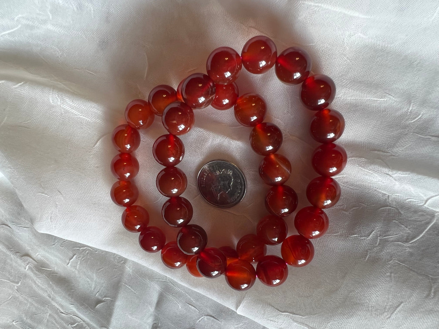 Carnelian Bracelet 10mm