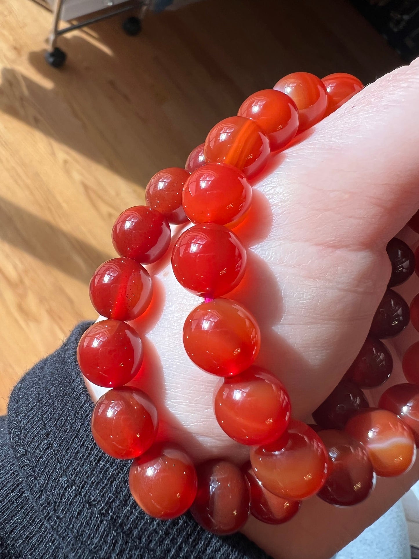 Carnelian Bracelet 10mm