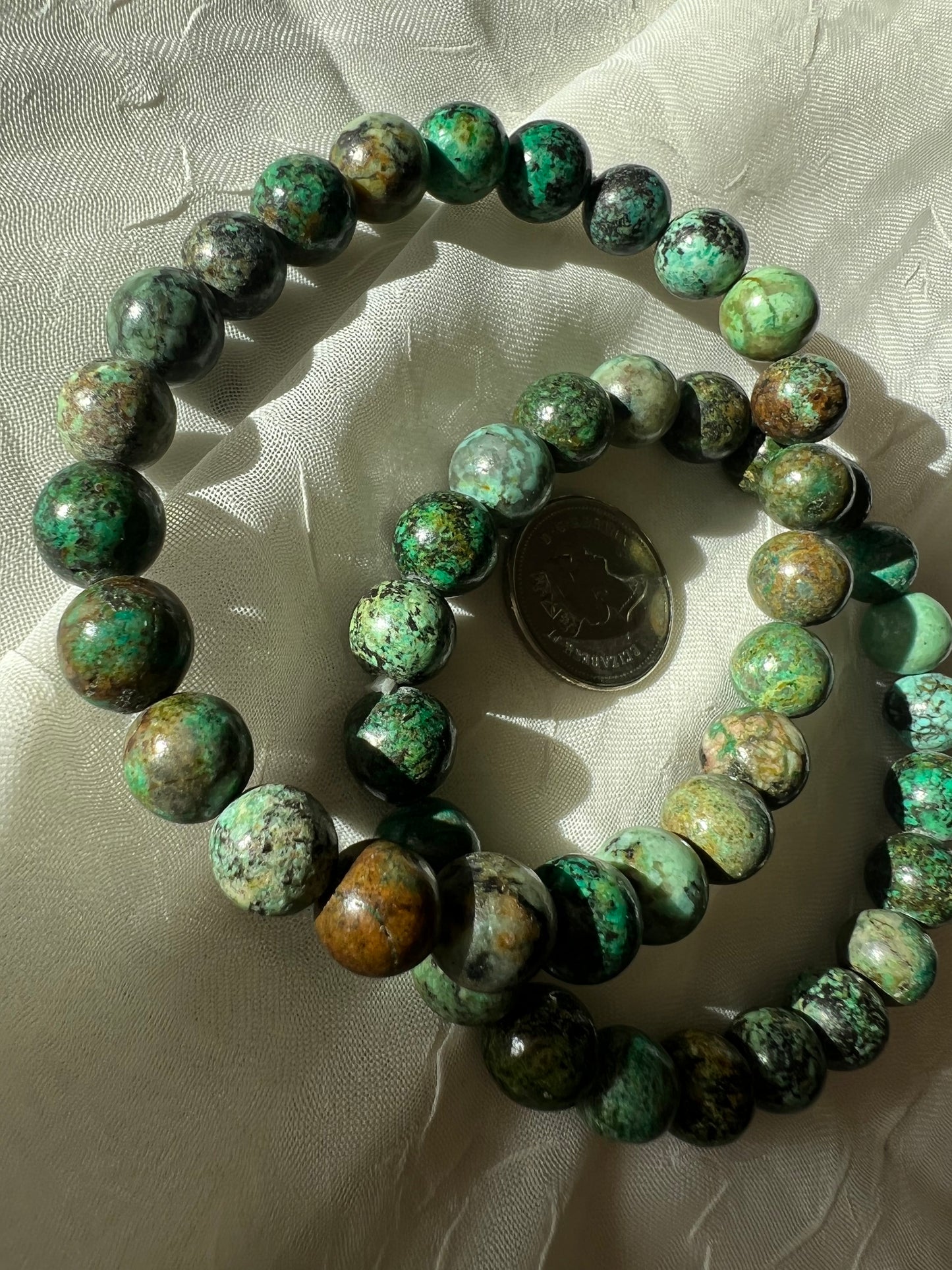 Chrysocolla Bracelet 8mm