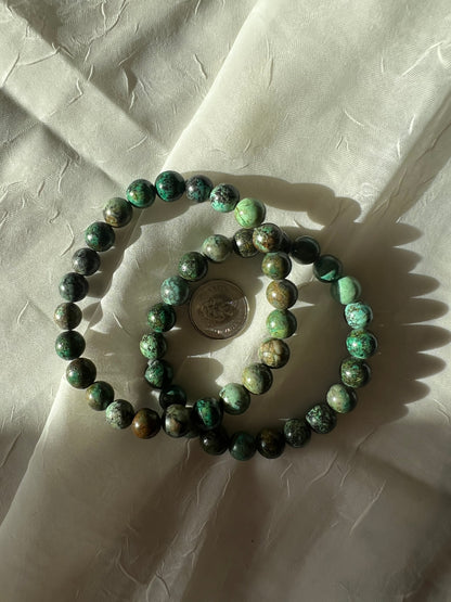 Chrysocolla Bracelet 8mm