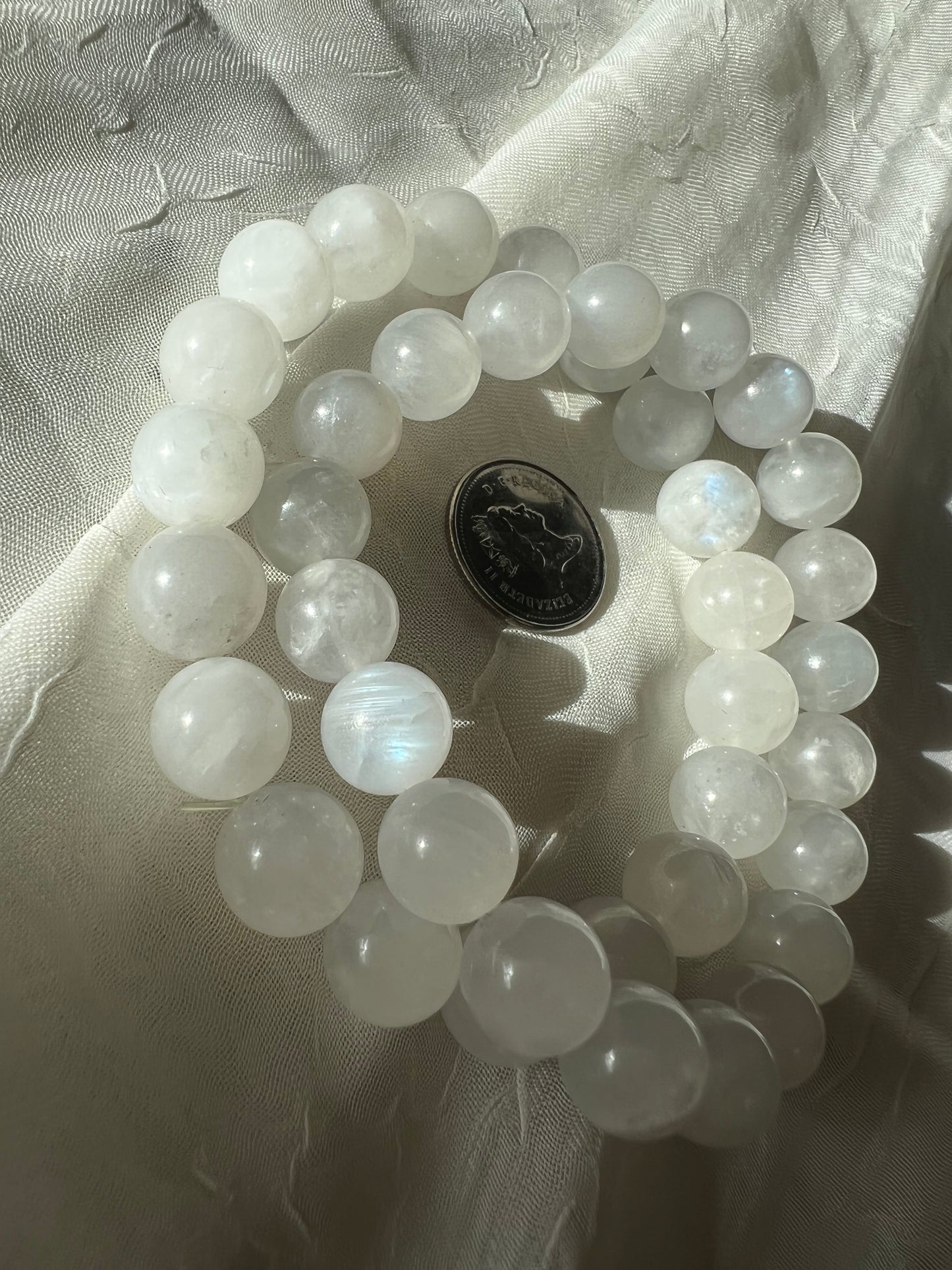 Moonstone Bracelet 10mm