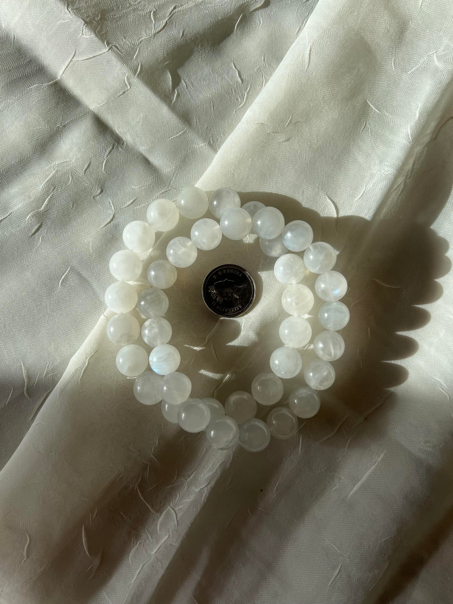 Moonstone Bracelet 10mm