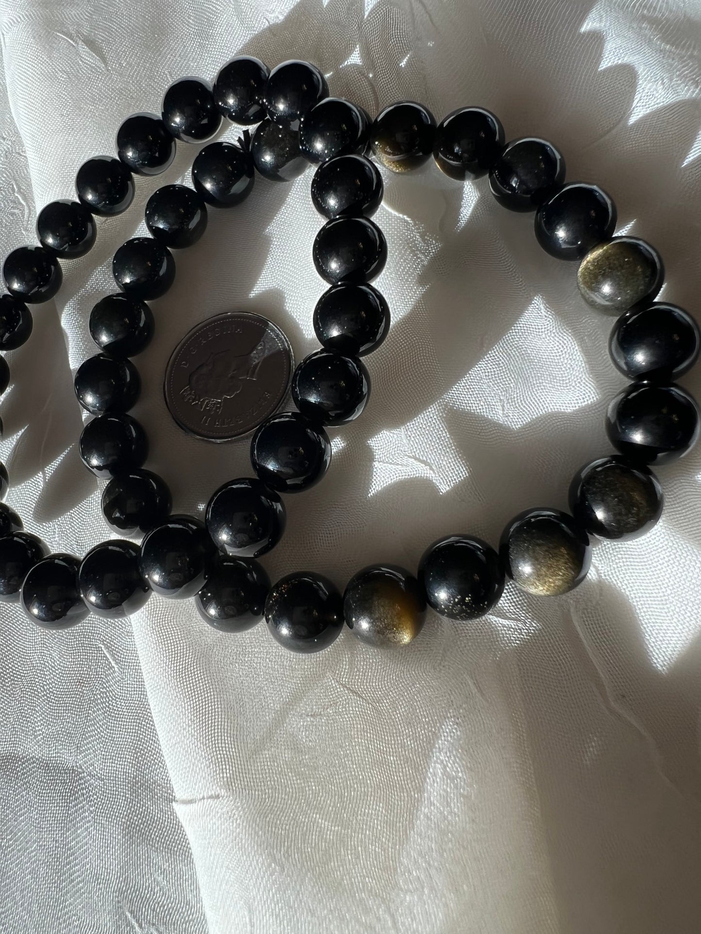 Obsidian Bracelet 8mm