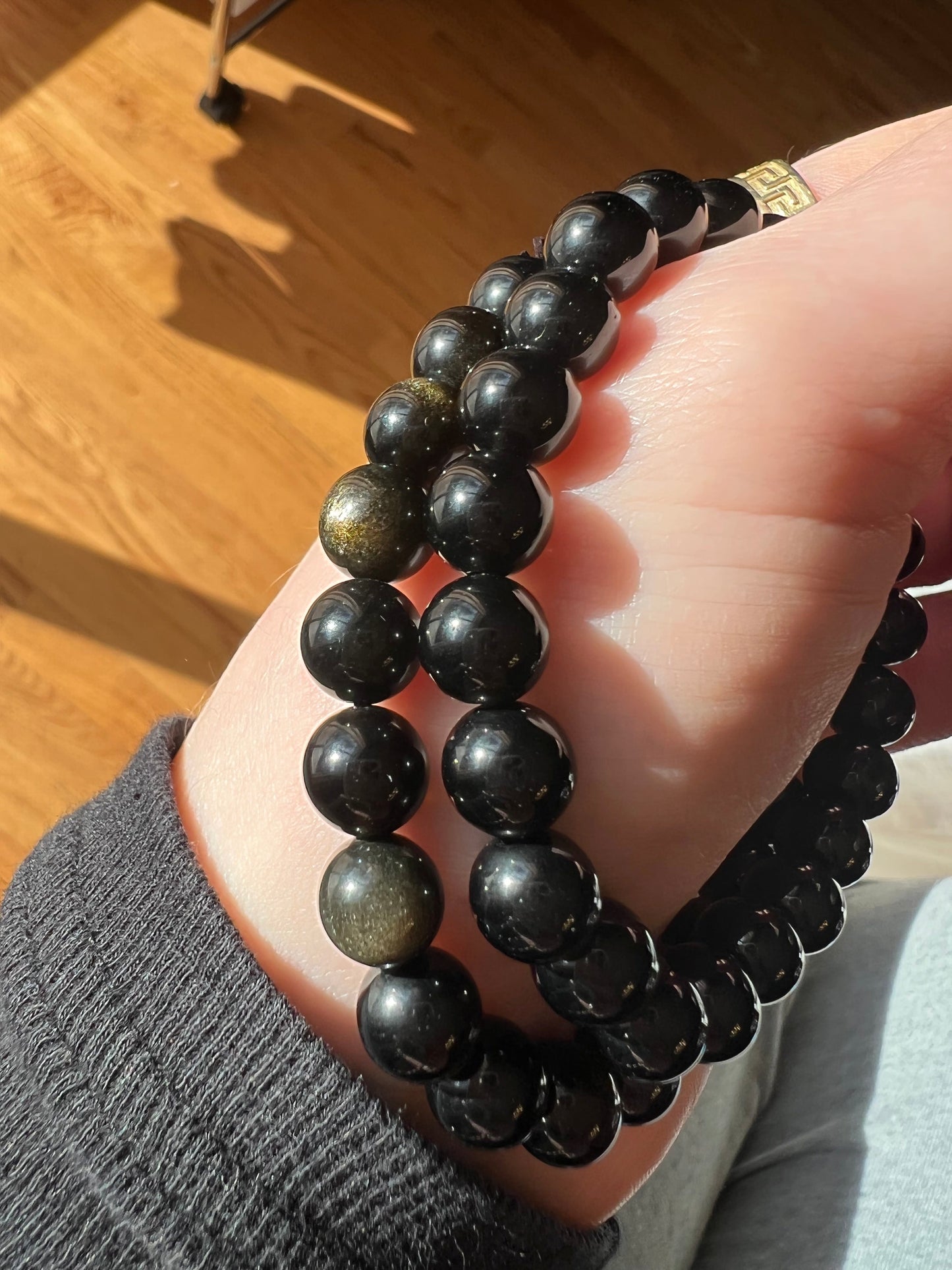 Obsidian Bracelet 8mm