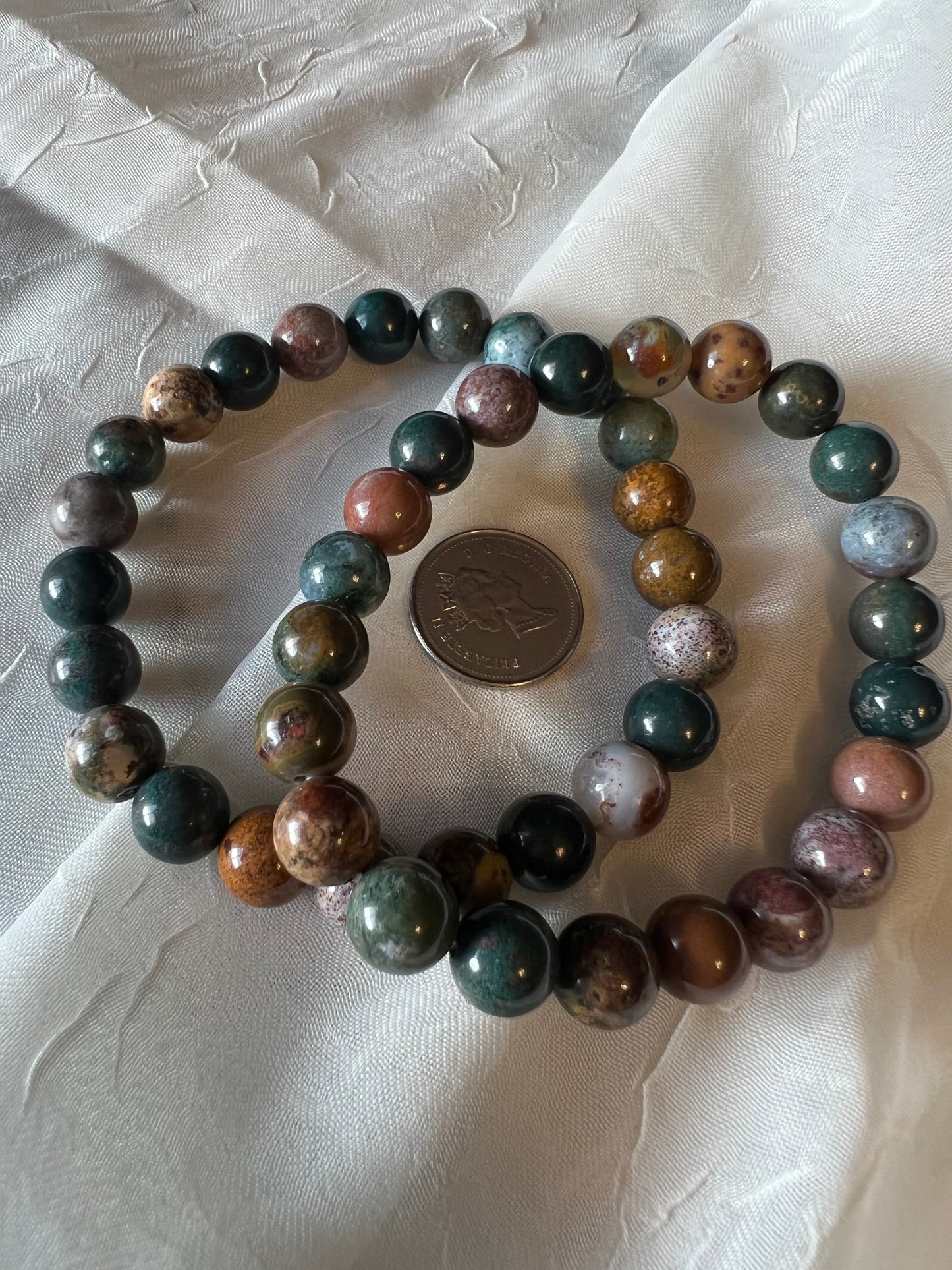 Ocean Jasper Bracelet 8mm