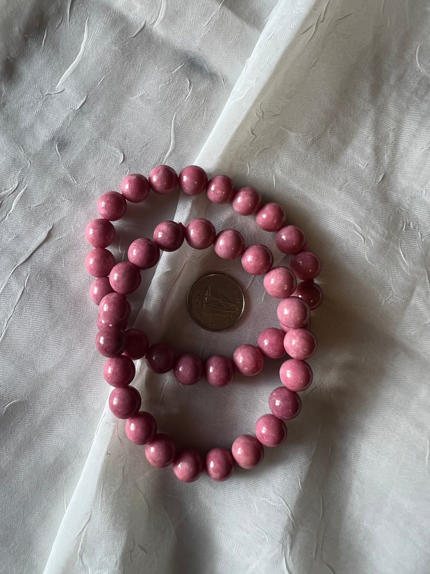 Rhodonite Bracelet 8mm