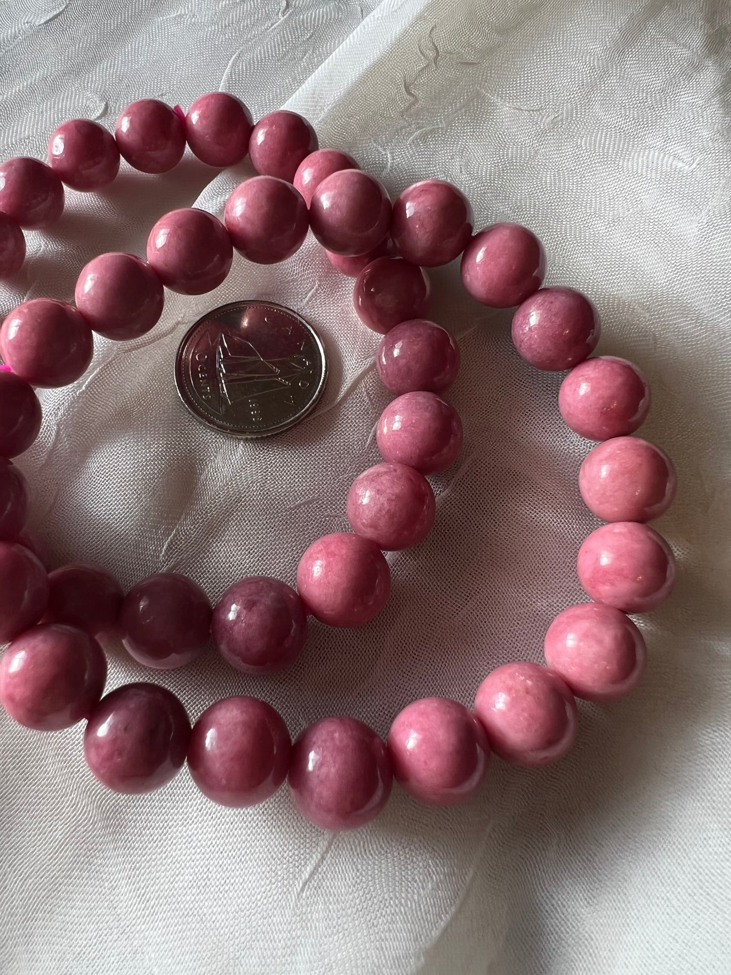 Rhodonite Bracelet 8mm