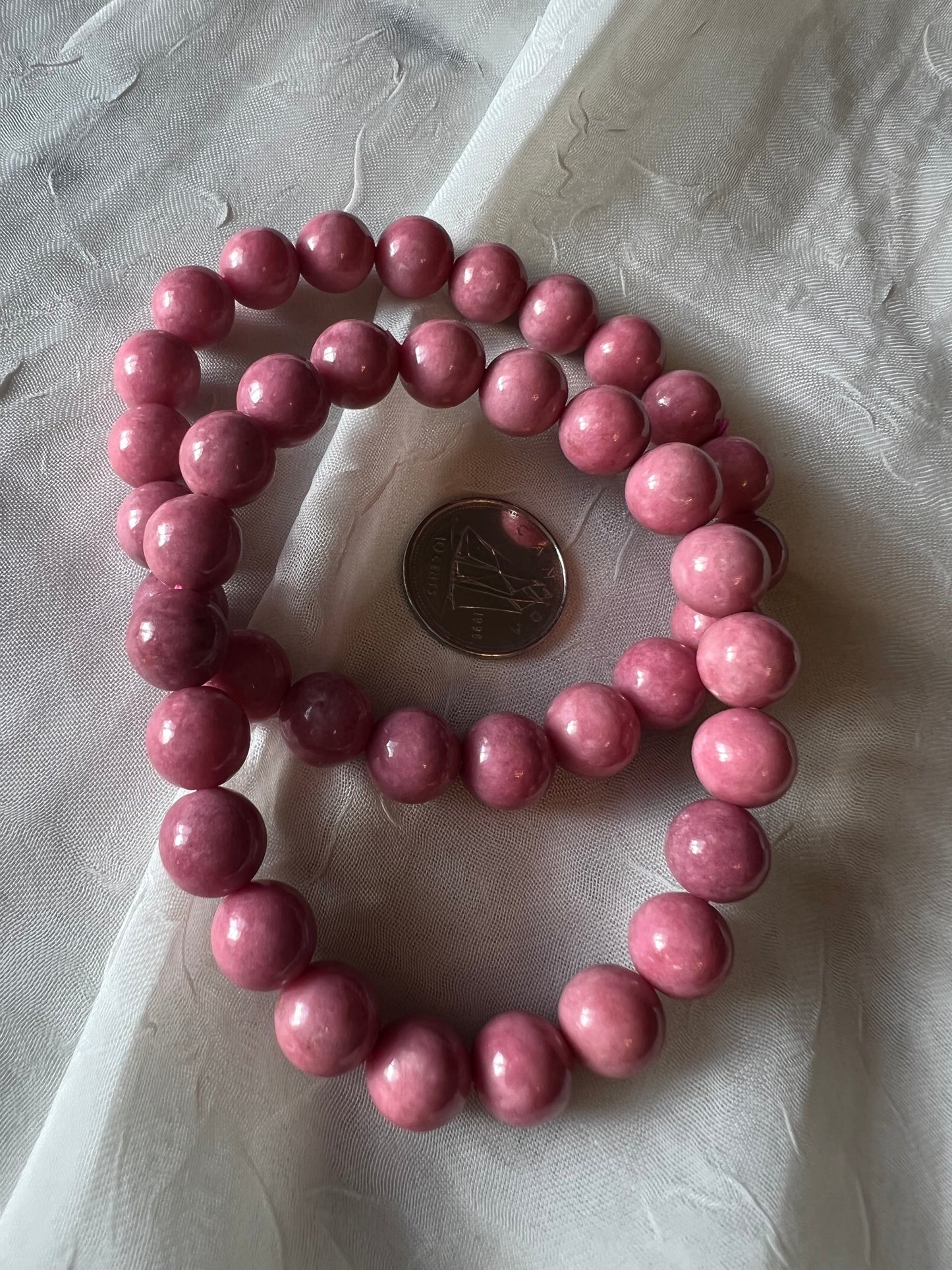 Rhodonite Bracelet 8mm