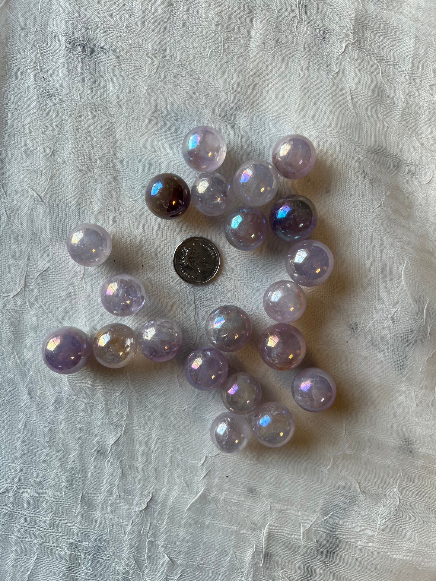 Angel Aura Amethyst Mini Sphere