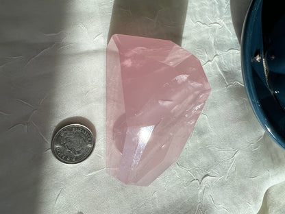 Gemmy Rose Quartz Freeform