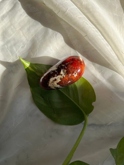 Carnelian Palm Stone