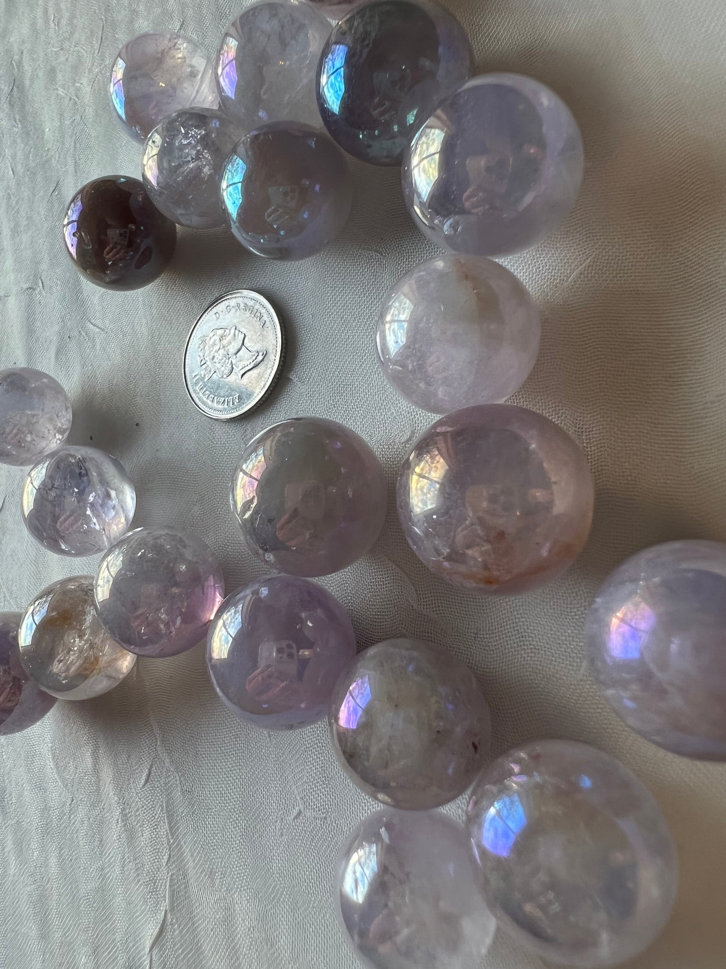 Angel Aura Amethyst Mini Sphere