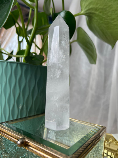 Clear Quartz Tower