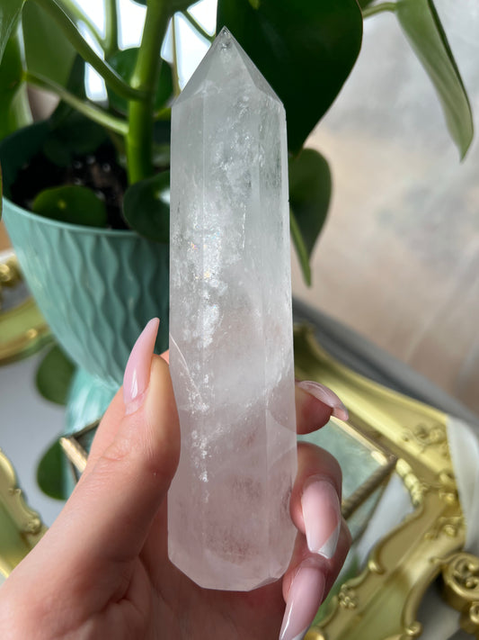 Clear Quartz Tower