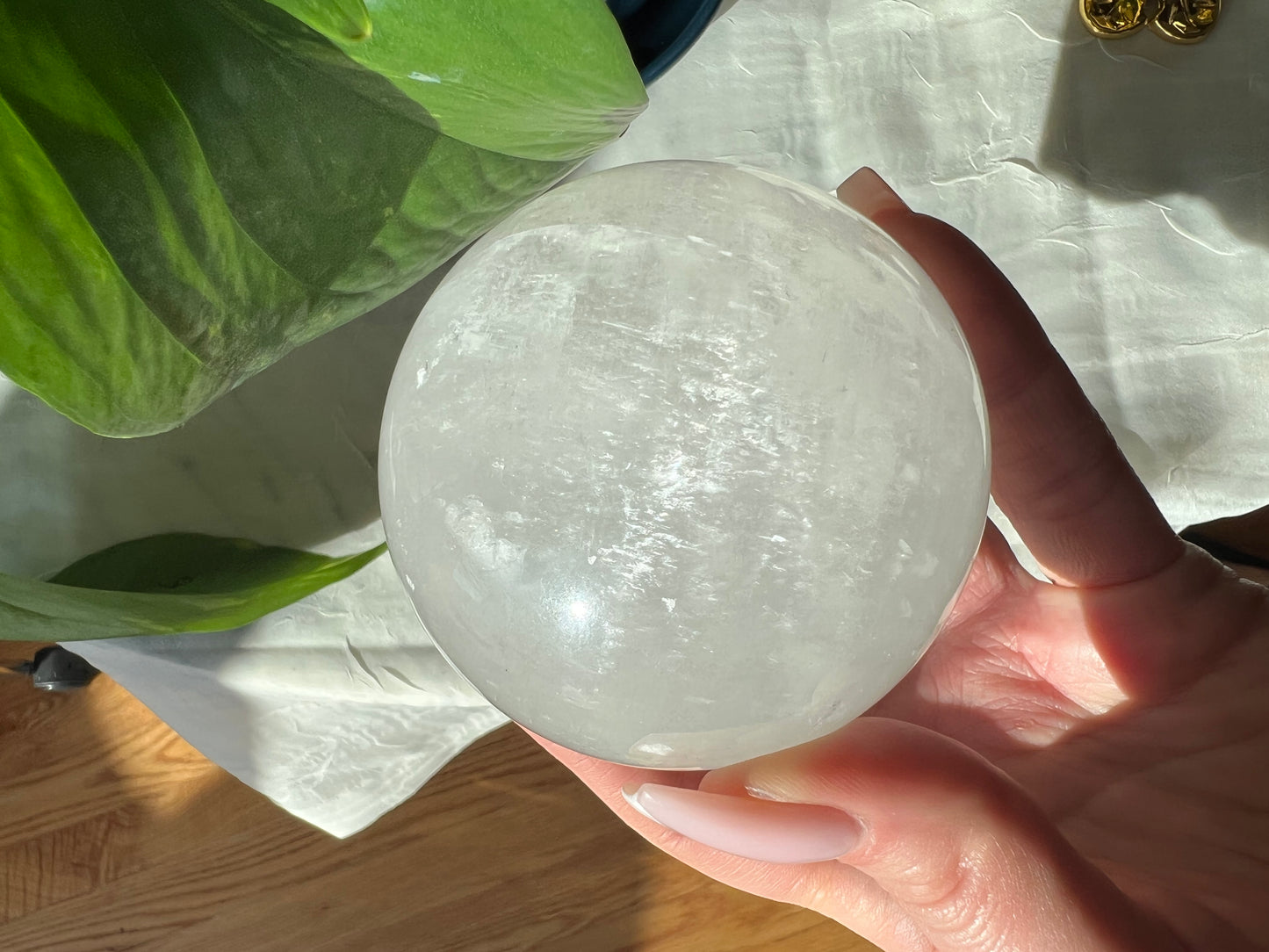 Clear Quartz Sphere