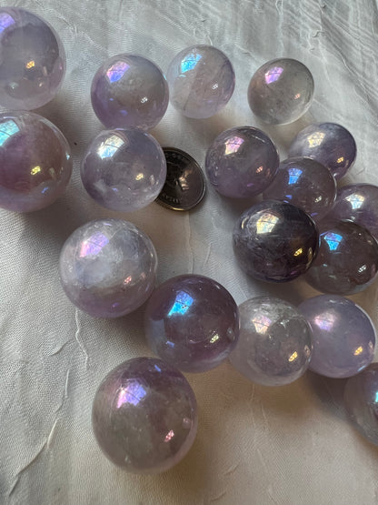 Angel Aura Amethyst Mini Sphere