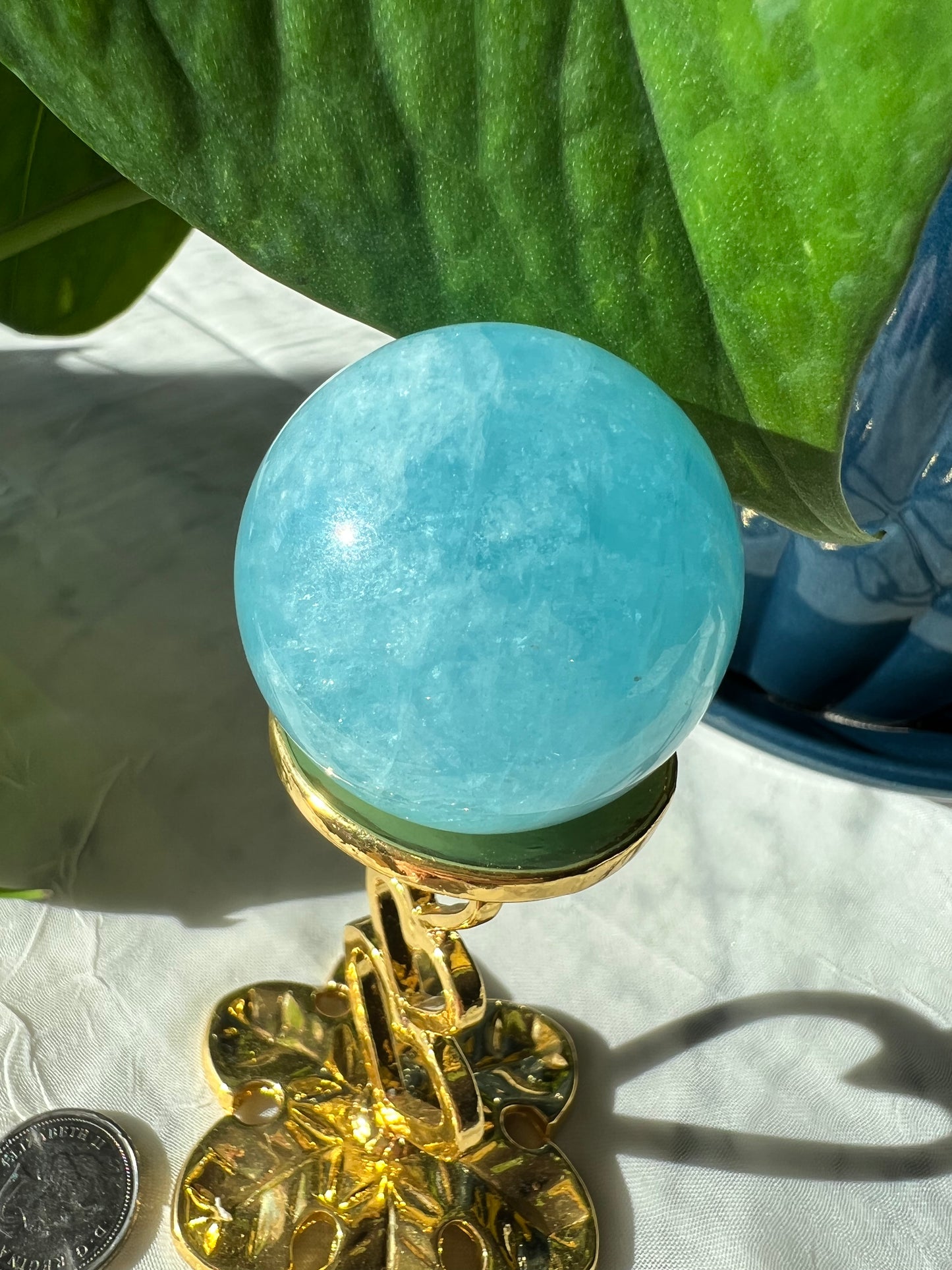 Aquamarine Sphere