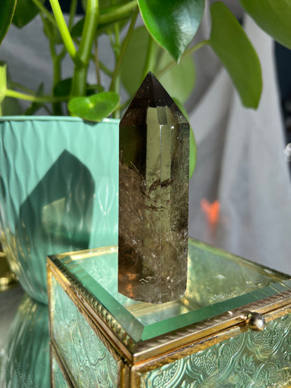 Smokey Quartz Tower