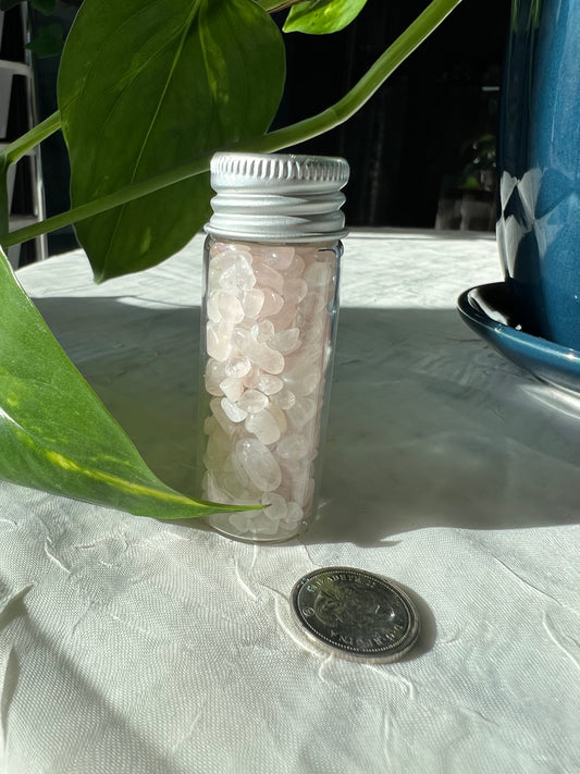 Rose Quartz Chips