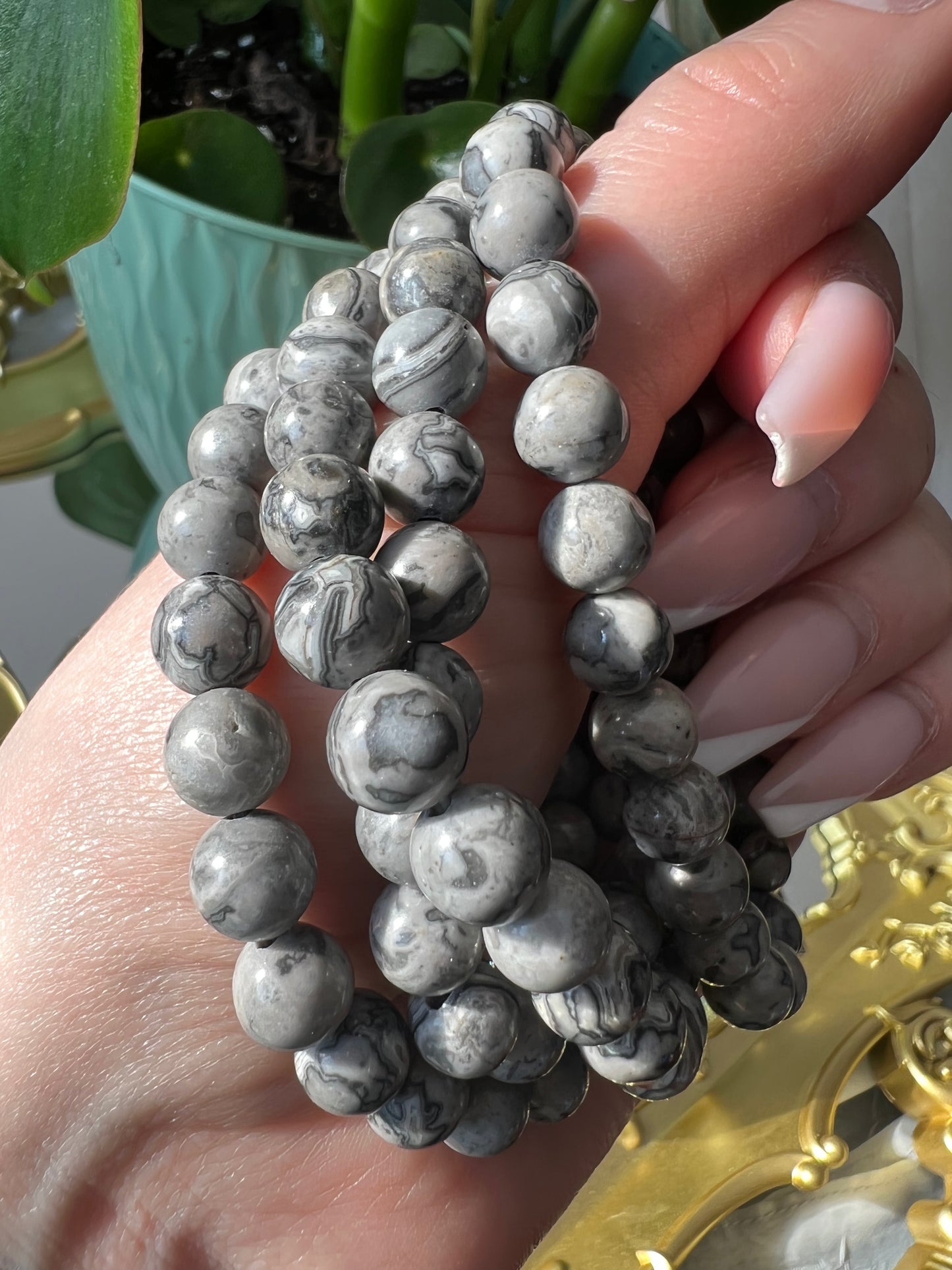 Shell Jasper Bracelet