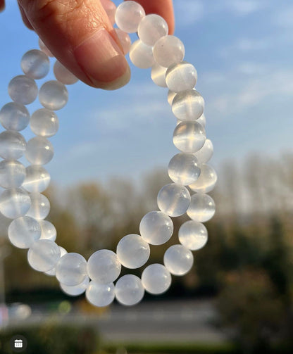 Selenite bracelets 8mm