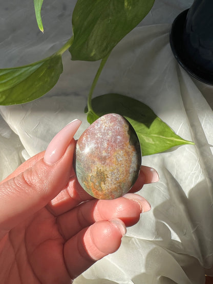 Ocean Jasper Palm Stone