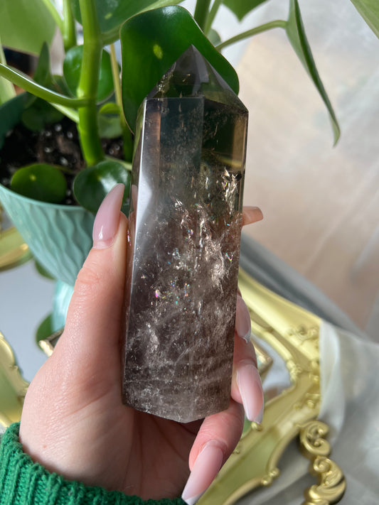 Smokey Quartz Tower