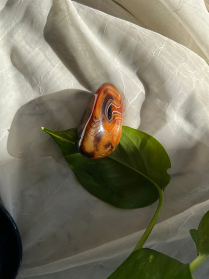 Sardonyx Palm Stone